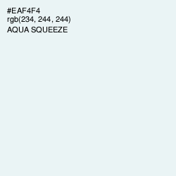 #EAF4F4 - Aqua Squeeze Color Image